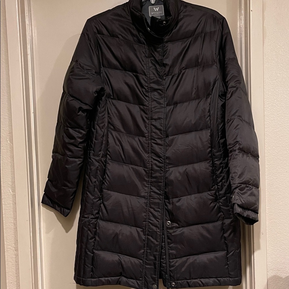 White Sierra Women's Black Puffer Jacket